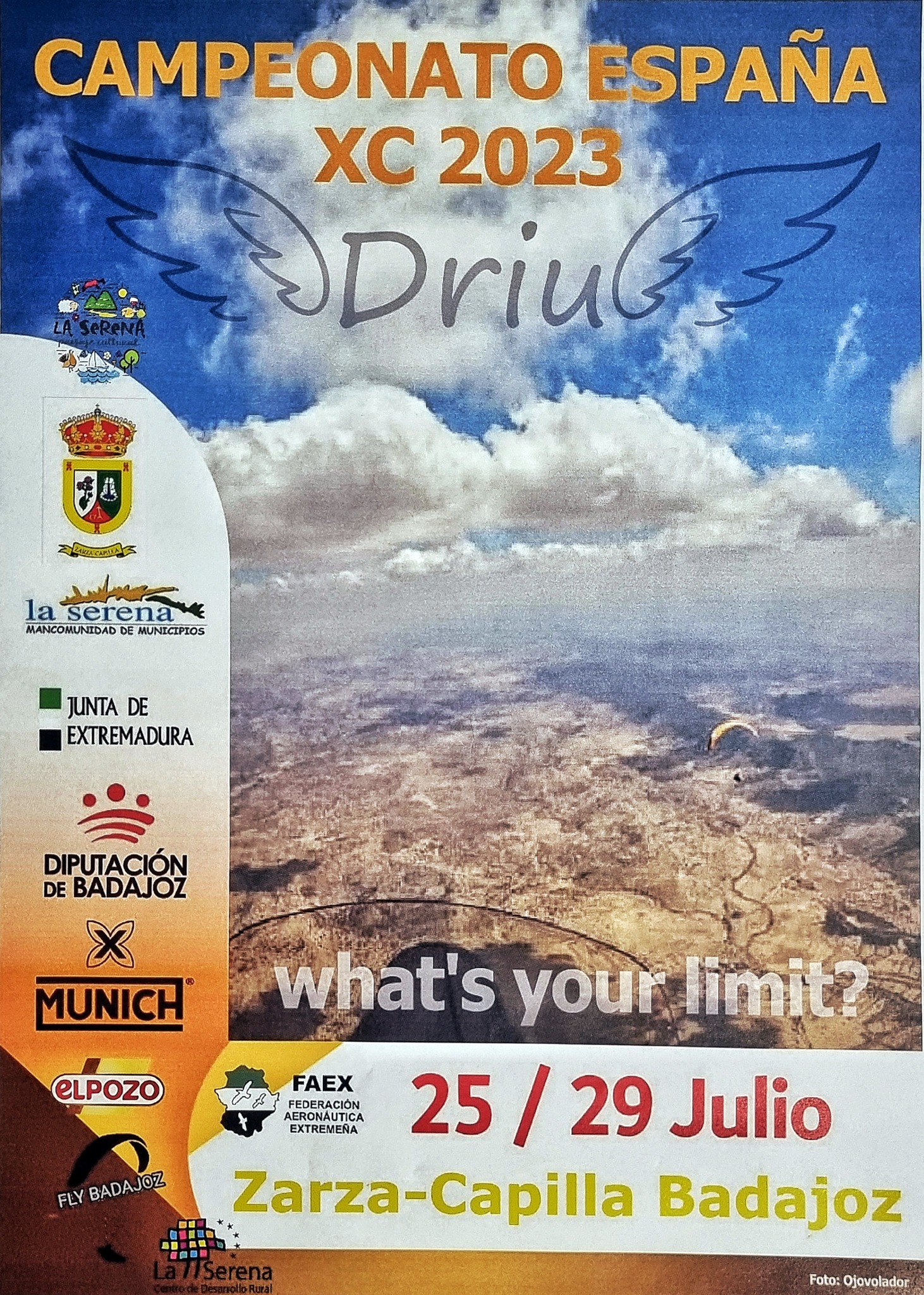 Se celebr&oacute; el Campeonato de Espa&ntilde;a de Parapente XC 2023